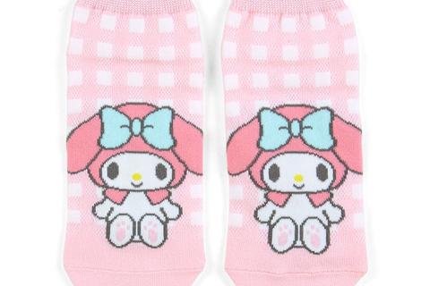 My Melody Checkered Ankle Socks