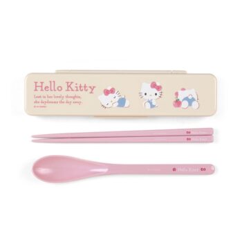 Hello Kitty Everyday Chopsticks & Spoon Set