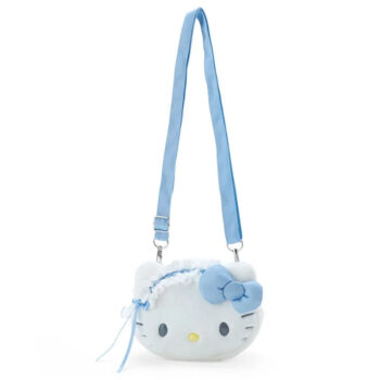 Hello Kitty Plush Crossbody Bag (Sky Blue Series)