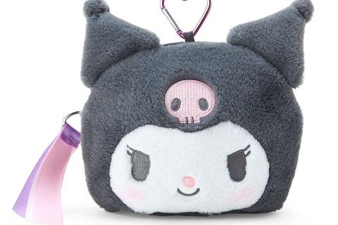 Kuromi Plush Mini Face Pouch