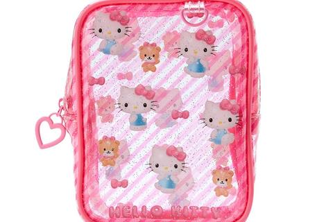 Hello Kitty Clear Mini Zipper Pouch