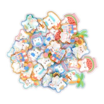 Hanamaruobake Summer 30-Pc Popsicle Mini Sticker Pack