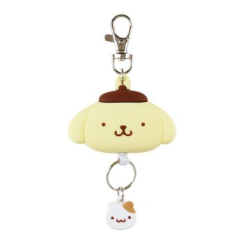 Pompompurin Bestie Face Badge Reel