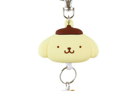 Pompompurin Bestie Face Badge Reel