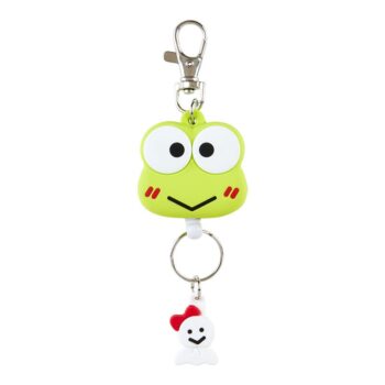 Keroppi Bestie Face Badge Reel