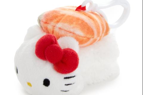 Hello Kitty Sushi Mascot Clip (Salmon)