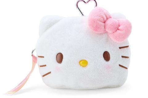 Hello Kitty Plush Mini Face Pouch