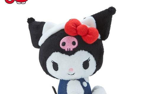 Kuromi Mascot Keychain Plush (Hello, Everyone! Series)