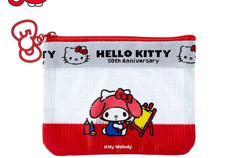 My Melody Mini Flat Pouch (Hello, Everyone! Series)