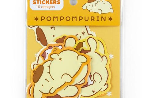 Pompompurin 10-pc Sticker Pack (Oshiri Puri Puri Purin Series)