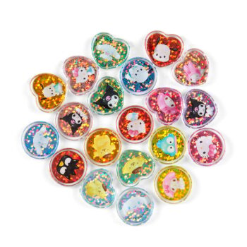 Sanrio Characters 20-Pc Mini Glitter Sticker Pack