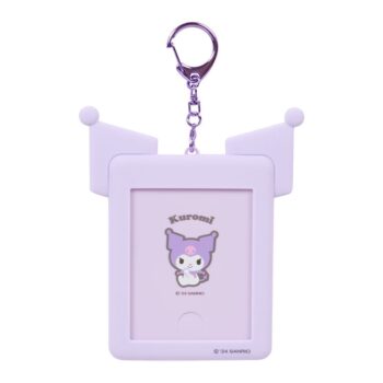 Kuromi Convertible ID Badge Holder