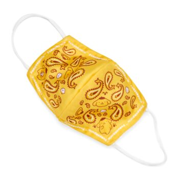 Pompompurin Paisley Face Mask