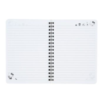 Hello Kitty Lined Notebook (Elastic Closure)