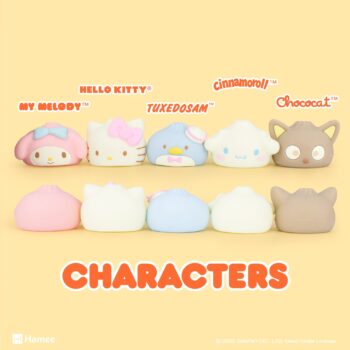 Hello Kitty and Friends Steamed Bun Capsule Squishies (Series 3)