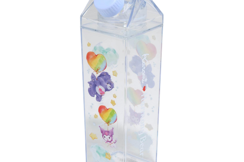 Kuromi x Care Bears Milk Carton Water Bottle