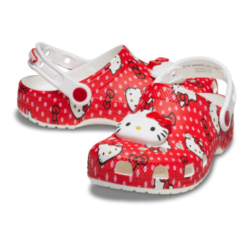 Hello Kitty x Crocs Toddler Red Classic Clog