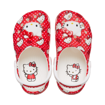 Hello Kitty x Crocs Toddler Red Classic Clog