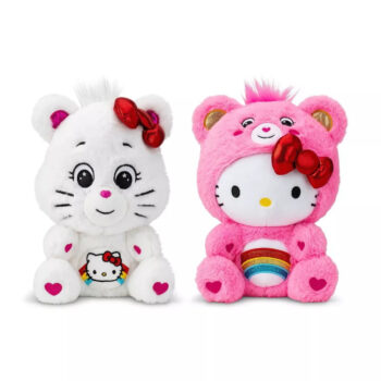 Hello Kitty x Care Bears 2-pc Boxed Plush Set