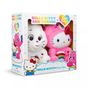 Hello Kitty x Care Bears 2-pc Boxed Plush Set