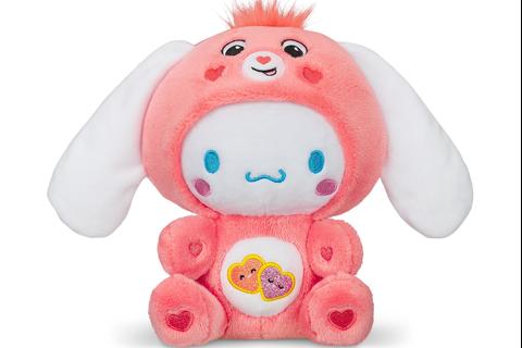 Cinnamoroll x Care Bears 8" Plush (Love-a-Lot Bear)