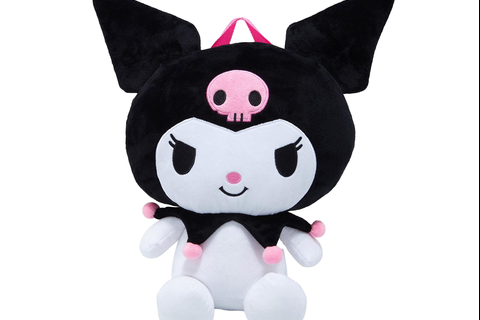 Kuromi Classic Plush Backpack