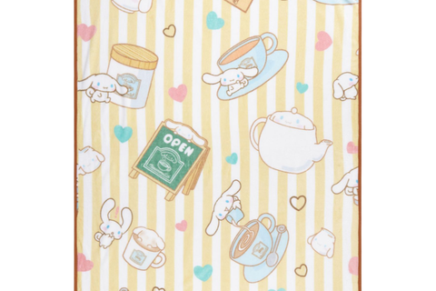 Cinnamoroll Café Throw Blanket