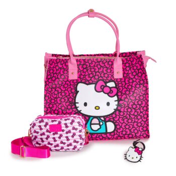 Hello Kitty 3-pc All-Over Print Travel Tote Set