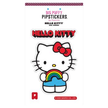 Hello Kitty x Pipsticks Big Puffy Sticker