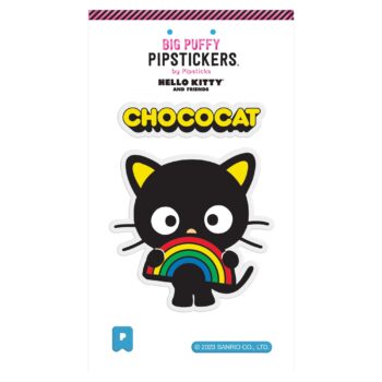 Chococat x Pipsticks Big Puffy Sticker