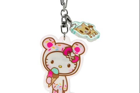 Hello Kitty x Tokidoki Keychain and Zipper Pull Duo (Kawaii Carnival)