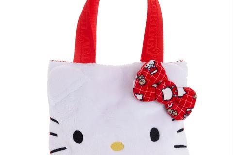 Hello Kitty Plush Mini Tote (Ruby Red Series)