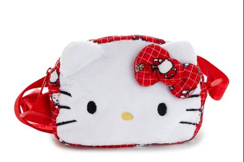 Hello Kitty Plush Crossbody Bag (Ruby Red Series)