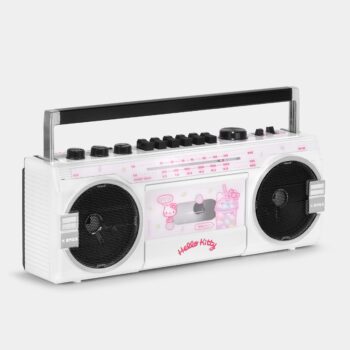 Hello Kitty Strawberry Kawaii BX-85 Bluetooth Cassette Player Boombox