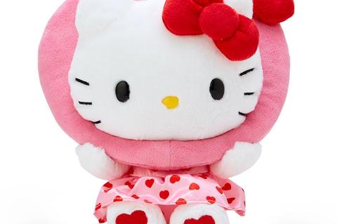 Hello Kitty 9" Plush (Big Heart Series)