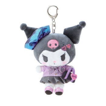 Kuromi Plush Mascot Keychain (Sanrio Academy Series)