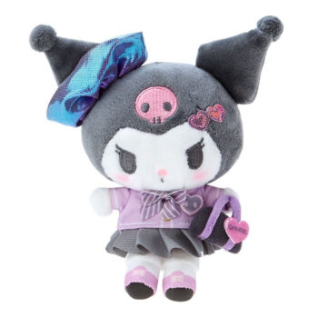 Kuromi Plush Mascot Keychain (Sanrio Academy Series)