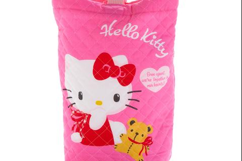 Hello Kitty Quilted Small Travel Bag (Teddy Bear Series)