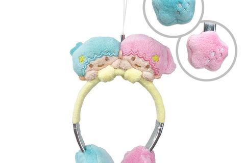 LittleTwinStars Plush Headphones Bag Charm