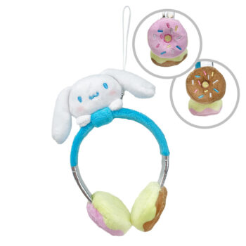 Cinnamoroll Plush Headphones Bag Charm