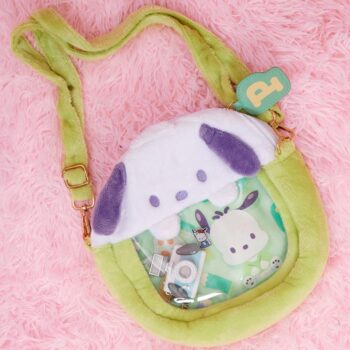 Pochacco Plush Crossbody Ita-Bag