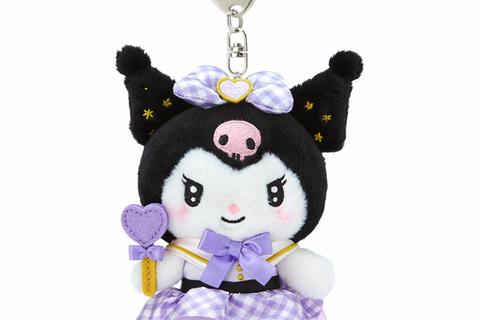 Kuromi Plush Mascot Keychain (Love You More Series)