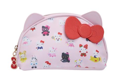 Hello Kitty Zipper Pouch (50th Anniversary Dress Series)