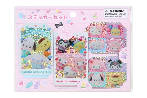 Sanrio Characters 28-pc Sticker Sheet (Sanrio Academy Series)