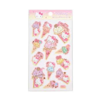 Hello Kitty Sticker Sheet (Ice Cream Party Series)