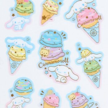 Cinnamoroll Sticker Sheet (Ice Cream Party Series)