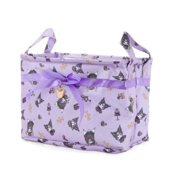 Kuromi Fabric Storage Bin (Royal Princess Series)