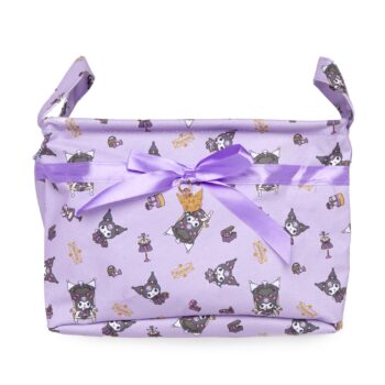 Kuromi Fabric Storage Bin (Royal Princess Series)