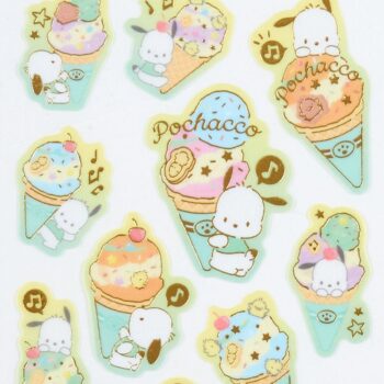 Pochacco Sticker Sheet (Ice Cream Party Series)