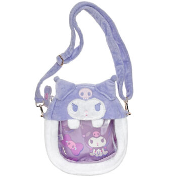 Kuromi Plush Crossbody Ita-Bag